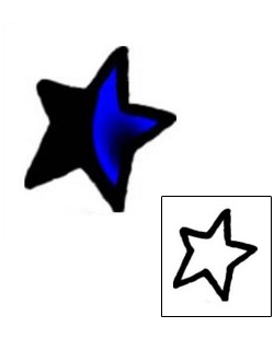 Star Tattoo Astronomy tattoo | AAF-07454