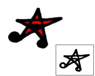 Star Tattoo Miscellaneous tattoo | AAF-07857