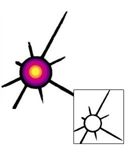 Sun Tattoo Astronomy tattoo | AAF-07898