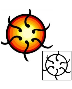 Sun Tattoo Astronomy tattoo | AAF-07910