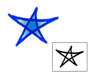 Star Tattoo Astronomy tattoo | AAF-07927