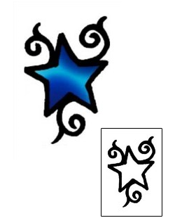 Star Tattoo Astronomy tattoo | AAF-07935