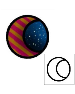 Celestial Tattoo Astronomy tattoo | AAF-07955