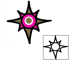 Star Tattoo Astronomy tattoo | AAF-08003