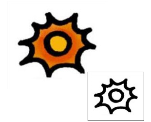 Sun Tattoo Astronomy tattoo | AAF-08028