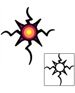 Sun Tattoo Astronomy tattoo | AAF-08032