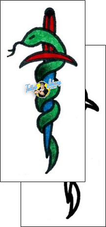 Dagger Tattoo snake-tattoos-andrea-ale-aaf-08088