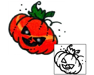 Pumpkin Tattoo Horror tattoo | AAF-08160