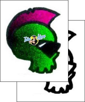 Skull Tattoo horror-skull-tattoos-andrea-ale-aaf-08166