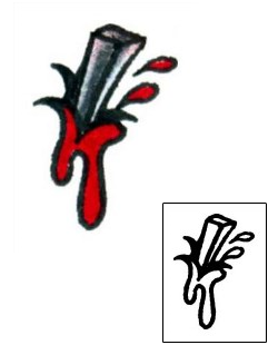 Dagger Tattoo Specific Body Parts tattoo | AAF-08194
