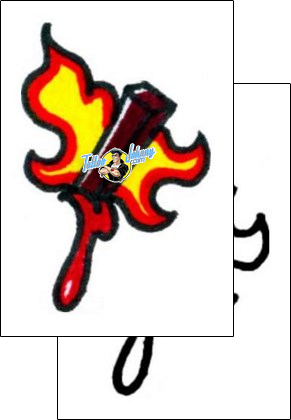 Fire – Flames Tattoo miscellaneous-fire-tattoos-andrea-ale-aaf-08211