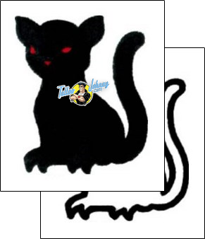 Cat Tattoo animal-cat-tattoos-andrea-ale-aaf-08231