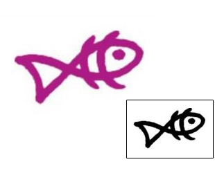 Fish Tattoo Marine Life tattoo | AAF-08312