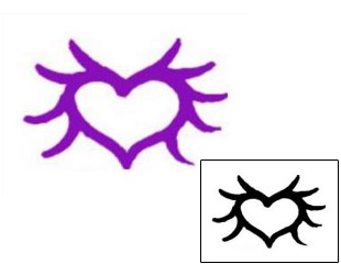 Heart Tattoo For Women tattoo | AAF-08327