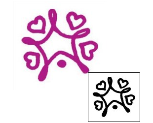 Heart Tattoo For Women tattoo | AAF-08344