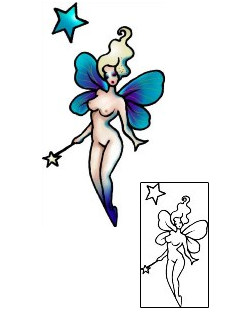 Fantasy Tattoo Ivey Fairy Tattoo