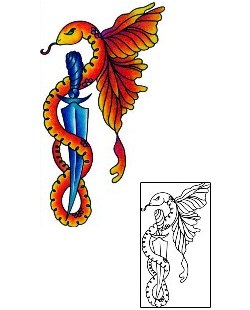Dagger Tattoo For Women tattoo | AAF-08477