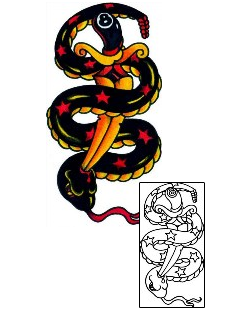 Snake Tattoo Tattoo Styles tattoo | AAF-08484