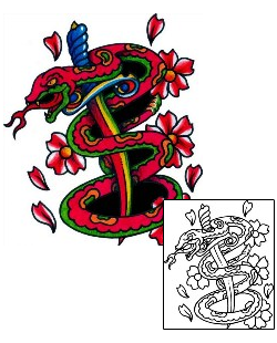 Snake Tattoo Tattoo Styles tattoo | AAF-08500