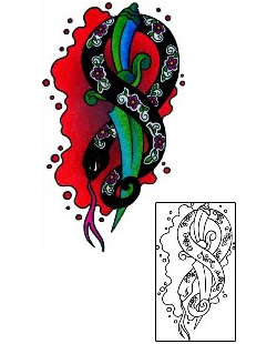 Reptile Tattoo Tattoo Styles tattoo | AAF-08505