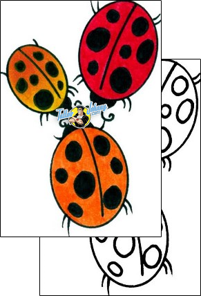 Ladybug Tattoo insects-ladybug-tattoos-andrea-ale-aaf-08522