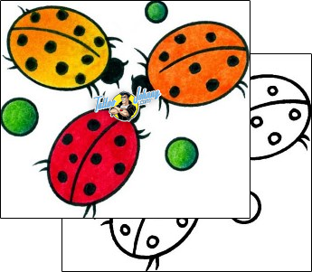 Ladybug Tattoo insects-ladybug-tattoos-andrea-ale-aaf-08525