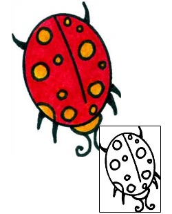 Ladybug Tattoo Insects tattoo | AAF-08529