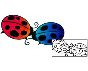 Ladybug Tattoo Insects tattoo | AAF-08531