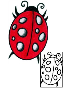 Ladybug Tattoo Insects tattoo | AAF-08534