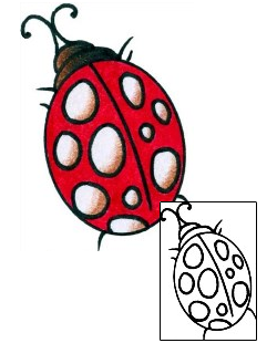 Ladybug Tattoo Insects tattoo | AAF-08547