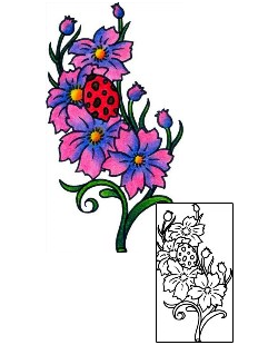 Ladybug Tattoo Insects tattoo | AAF-08552