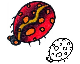 Ladybug Tattoo Insects tattoo | AAF-08559