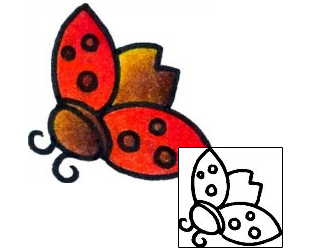 Ladybug Tattoo Insects tattoo | AAF-08580