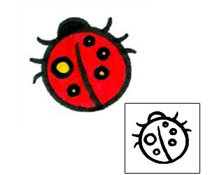 Ladybug Tattoo Insects tattoo | AAF-08592