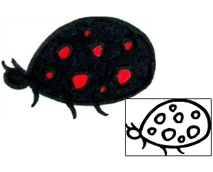 Ladybug Tattoo Insects tattoo | AAF-08599