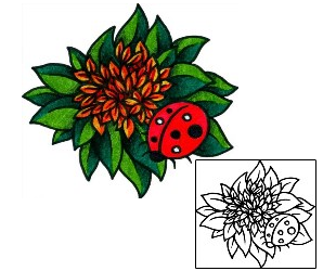 Ladybug Tattoo Insects tattoo | AAF-08603