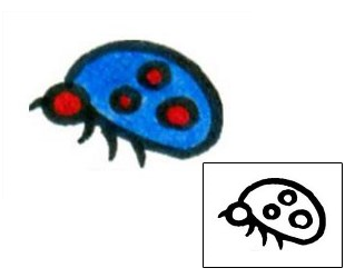 Ladybug Tattoo Insects tattoo | AAF-08613