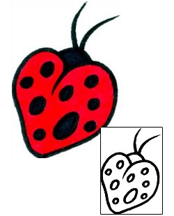 Ladybug Tattoo Insects tattoo | AAF-08637