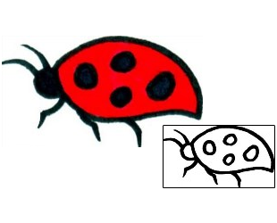 Ladybug Tattoo Insects tattoo | AAF-08639
