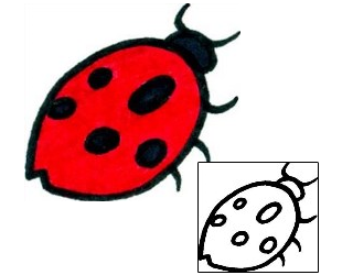 Ladybug Tattoo Insects tattoo | AAF-08642