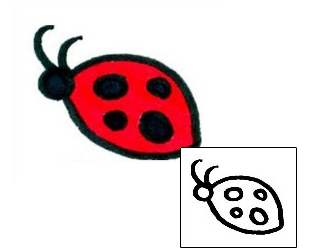 Ladybug Tattoo Insects tattoo | AAF-08645