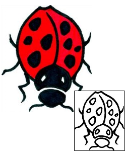 Ladybug Tattoo Insects tattoo | AAF-08649