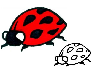 Ladybug Tattoo Insects tattoo | AAF-08653