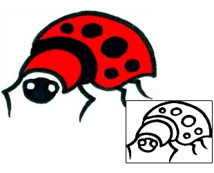 Ladybug Tattoo Insects tattoo | AAF-08658
