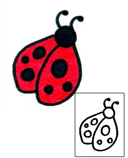 Ladybug Tattoo Insects tattoo | AAF-08661