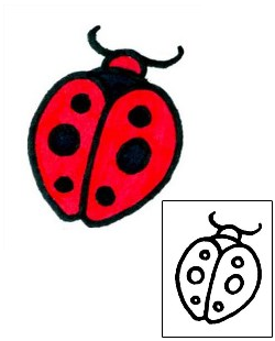 Ladybug Tattoo Insects tattoo | AAF-08665