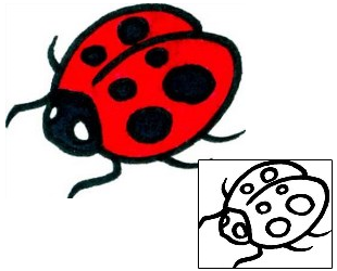 Ladybug Tattoo Insects tattoo | AAF-08666