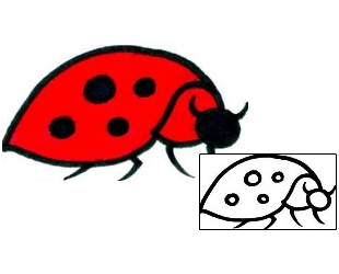 Ladybug Tattoo Insects tattoo | AAF-08668