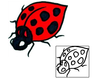 Ladybug Tattoo Insects tattoo | AAF-08669