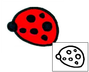 Ladybug Tattoo Insects tattoo | AAF-08670